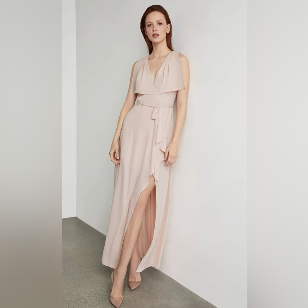 BCBGMaxAzria Blush Maxi Dress